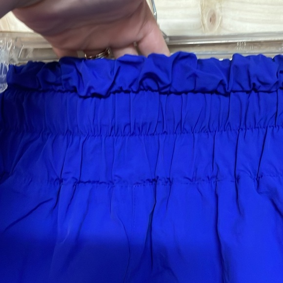 Zenana size XL Royal Blue Color Athletic Shorts Relaxed Fit with Built-in Panty - Picture 3 of 7